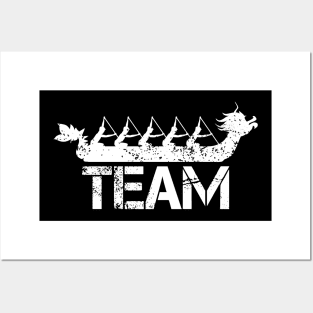 Dragon Boat Racing Team Posters and Art